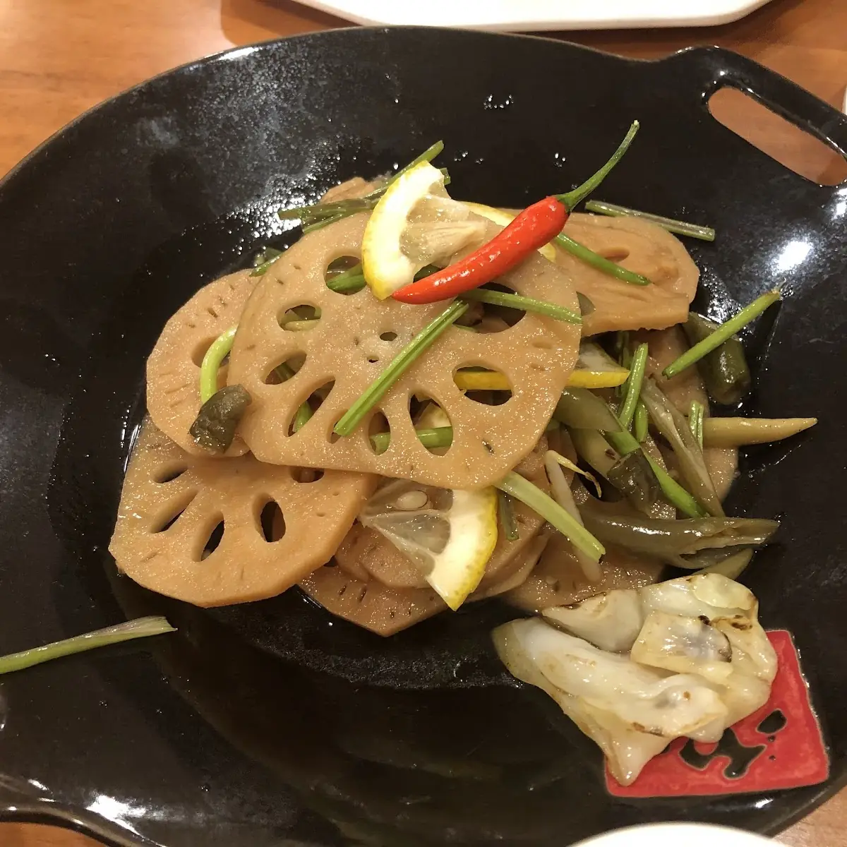 pickled lotus root 腌藕片